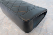 Load image into Gallery viewer, CHANEL  Diana matelasse chain shoulder bag Lambskin Black/Gold hadware Shoulder bag 700090188