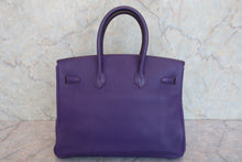 Load image into Gallery viewer, HERMES BIRKIN 35 Togo leather Ultraviolet □N Engraving Hand bag 800070074