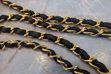 画像をギャラリービューアに読み込む, CHANEL/シャネル ミニマトラッセシングルフラップチェーンショルダーバッグ ラムスキン ブラック/ゴールド金具 ショルダーバッグ 700100245