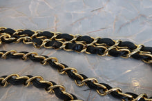 Load image into Gallery viewer, CHANEL  Diana matelasse chain shoulder bag Lambskin Black/Gold hadware Shoulder bag 700090188