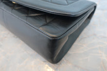 画像をギャラリービューアに読み込む, CHANEL/シャネル ダイアナマトラッセチェーンショルダーバッグ ラムスキン ブラック/ゴールド金具 ショルダーバッグ 800020111