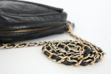 將圖片載入圖庫檢視器 CHANEL/シャネル マトラッセフリンジチェーンショルダーバッグ ラムスキン ブラック/ゴールド金具 ショルダーバッグ 800090165
