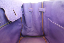 Load image into Gallery viewer, HERMES BIRKIN 35 Togo leather Ultraviolet □N Engraving Hand bag 800070074