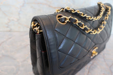 画像をギャラリービューアに読み込む, CHANEL/シャネル パリ限定マトラッセダブルフラップチェーンショルダーバッグ ラムスキン ブラック/ゴールド金具 ショルダーバッグ 700100236