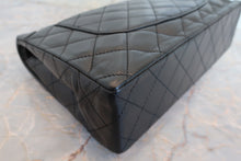 画像をギャラリービューアに読み込む, CHANEL/シャネル パリ限定マトラッセダブルフラップチェーンショルダーバッグ ラムスキン ブラック/ゴールド金具 ショルダーバッグ 700100236