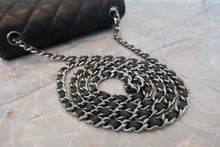 Load image into Gallery viewer, CHANEL Mini matelasse chain shoulder bag Lambskin Black/Silver hadware Shoulder bag 700090245