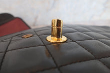 画像をギャラリービューアに読み込む, CHANEL/シャネル パリ限定マトラッセダブルフラップチェーンショルダーバッグ ラムスキン ブラック/ゴールド金具 ショルダーバッグ 700100236