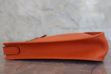Load image into Gallery viewer, HERMES EVELYNE TPM Epsom leather Orange □H Engraving Shoulder bag 800070010