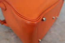 画像をギャラリービューアに読み込む, HERMES/エルメス リンディ30 ヴォースイフト オレンジ □L刻印 ショルダーバッグ 700050071