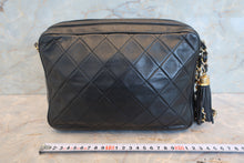 画像をギャラリービューアに読み込む, CHANEL/シャネル マトラッセフリンジチェーンショルダーバッグ ラムスキン ブラック/ゴールド金具 ショルダーバッグ 800010116