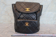 画像をギャラリービューアに読み込む, CHANEL/シャネル マトラッセチェーンリュック ラムスキン ブラック/ゴールド金具 リュック 700100224