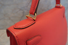 將圖片載入圖庫檢視器 HERMES/エルメス ケリー28 パーソナルオーダー シェーブル ローズジャイプール/ベトン □Q刻印 ショルダーバッグ 700070136