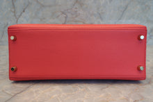 將圖片載入圖庫檢視器 HERMES/エルメス ケリー28 パーソナルオーダー シェーブル ローズジャイプール/ベトン □Q刻印 ショルダーバッグ 700070136