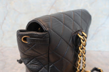 画像をギャラリービューアに読み込む, CHANEL/シャネル マトラッセチェーンリュック ラムスキン ブラック/ゴールド金具 リュック 700100224
