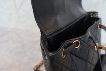 画像をギャラリービューアに読み込む, CHANEL/シャネル マトラッセチェーンリュック ラムスキン ブラック/ゴールド金具 リュック 700100224