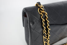 画像をギャラリービューアに読み込む, CHANEL/シャネル マトラッセWフラップWチェーンショルダーバッグ ラムスキン ネイビー/ゴールド金具 ショルダーバッグ 800090231