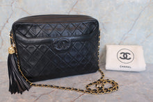 將圖片載入圖庫檢視器 CHANEL/シャネル マトラッセフリンジチェーンショルダーバッグ ラムスキン ブラック/ゴールド金具 ショルダーバッグ 700090154