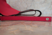 Load image into Gallery viewer, HERMES PICOTIN LOCK Eclat MM Clemence leather/Swift leather Framboise/Rouge sellier Z Engraving Hand bag 600100161