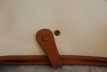 将图片加载到图库查看器,HERMES EVELYNE1 GM Toile H/Leather Beige/Gold □F刻印 Shoulder bag 700120016