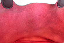 Load image into Gallery viewer, HERMES PICOTIN LOCK Eclat MM Clemence leather/Swift leather Framboise/Rouge sellier Z Engraving Hand bag 600100161