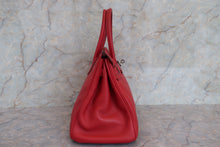 画像をギャラリービューアに読み込む, HERMES/エルメス バーキン30 ヴォースイフト ルージュガランス □L刻印 ハンドバッグ 700070121