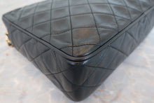 將圖片載入圖庫檢視器 CHANEL/シャネル マトラッセフリンジチェーンショルダーバッグ ラムスキン ブラック/ゴールド金具 ショルダーバッグ 700090154