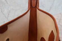 将图片加载到图库查看器,HERMES EVELYNE1 GM Toile H/Leather Beige/Gold □F刻印 Shoulder bag 700120016