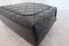 画像をギャラリービューアに読み込む, CHANEL/シャネル マトラッセ台形ハンドバッグ ラムスキン ブラック/ゴールド金具 ハンドバッグ 700110005