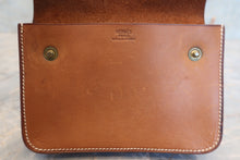画像をギャラリービューアに読み込む, HERMES/エルメス ポシェットグリーン バレニア ゴールド 〇W刻印 ウエストポーチ 800010097