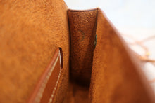 画像をギャラリービューアに読み込む, HERMES/エルメス ポシェットグリーン バレニア ゴールド 〇W刻印 ウエストポーチ 800010097