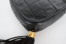 画像をギャラリービューアに読み込む, CHANEL/シャネル マトラッセフリンジチェーンショルダーバッグ ラムスキン ブラック/ゴールド金具 ショルダーバッグ 800090238