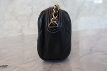 画像をギャラリービューアに読み込む, CHANEL/シャネル ココマークフリンジチェーンショルダーバッグ ラムスキン ブラック/ゴールド金具 ショルダーバッグ 700100221