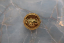 Load image into Gallery viewer, CHANEL CC mark Round earring Gold plate Gold Earring 600080072