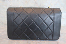 将图片加载到图库查看器,CHANEL/香奈儿 戴妃 CF 链条包 羊皮 Black/Gold hadware(黑色/金色金属) 肩背包 800030088