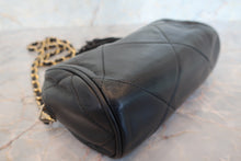 画像をギャラリービューアに読み込む, CHANEL/シャネル ココマークフリンジチェーンショルダーバッグ ラムスキン ブラック/ゴールド金具 ショルダーバッグ 700100221
