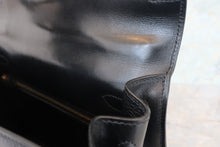 画像をギャラリービューアに読み込む, HERMES/エルメス ケリー32 ボックスカーフ ブラック □J刻印 ショルダーバッグ 700070117