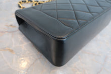 将图片加载到图库查看器,CHANEL/香奈儿 戴妃 CF 链条包 羊皮 Black/Gold hadware(黑色/金色金属) 肩背包 800030088