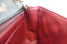 Load image into Gallery viewer, CHANEL Mini Matelasse single flap chain shoulder bag Lambskin Black/Gold hadware Shoulder bag 800060162