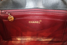 将图片加载到图库查看器,CHANEL/香奈儿 戴妃 CF 链条包 羊皮 Black/Gold hadware(黑色/金色金属) 肩背包 800030088