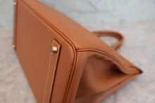 画像をギャラリービューアに読み込む, HERMES/エルメス バーキン40 クシュベル ゴールド □A刻印 ハンドバッグ 800080182