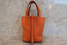 Load image into Gallery viewer, HERMES PICOTIN LOCK PM Clemence leather Orange □L Engraving Orange 600120263