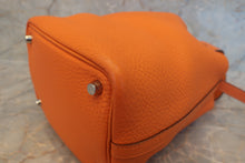 Load image into Gallery viewer, HERMES PICOTIN LOCK PM Clemence leather Orange □L Engraving Orange 600120263