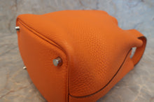 Load image into Gallery viewer, HERMES PICOTIN LOCK PM Clemence leather Orange □L Engraving Orange 600120263