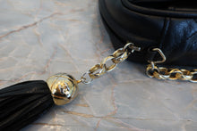 画像をギャラリービューアに読み込む, CHANEL/シャネル マトラッセフリンジチェーンショルダーバッグ ラムスキン ブラック/ゴールド金具 ショルダーバッグ 700100215