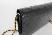 画像をギャラリービューアに読み込む, CHANEL/シャネル マトラッセプッシュロックチェーンショルダーバッグ ラムスキン ブラック/ゴールド金具 ショルダーバッグ 800090179