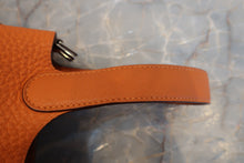 Load image into Gallery viewer, HERMES PICOTIN LOCK PM Clemence leather Orange □L Engraving Orange 600120263