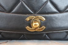 将图片加载到图库查看器,CHANEL/香奈儿 戴妃 CF 链条包 羊皮 Black/Gold hadware(黑色/金色金属) 肩背包 800030102