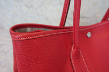 將圖片載入圖庫檢視器 HERMES/エルメス ガーデンパーティPM ネゴンダ ルージュ □L刻印 トートバッグ 800050127