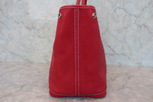 將圖片載入圖庫檢視器 HERMES/エルメス ガーデンパーティPM ネゴンダ ルージュ □L刻印 トートバッグ 800050127