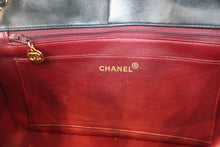 将图片加载到图库查看器,CHANEL/香奈儿 戴妃 CF 链条包 羊皮 Black/Gold hadware(黑色/金色金属) 肩背包 800030102